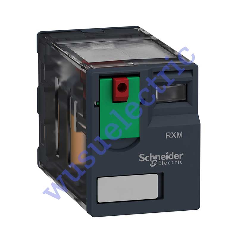 Schneider RXM4AB1U7 miniature plug in relay
